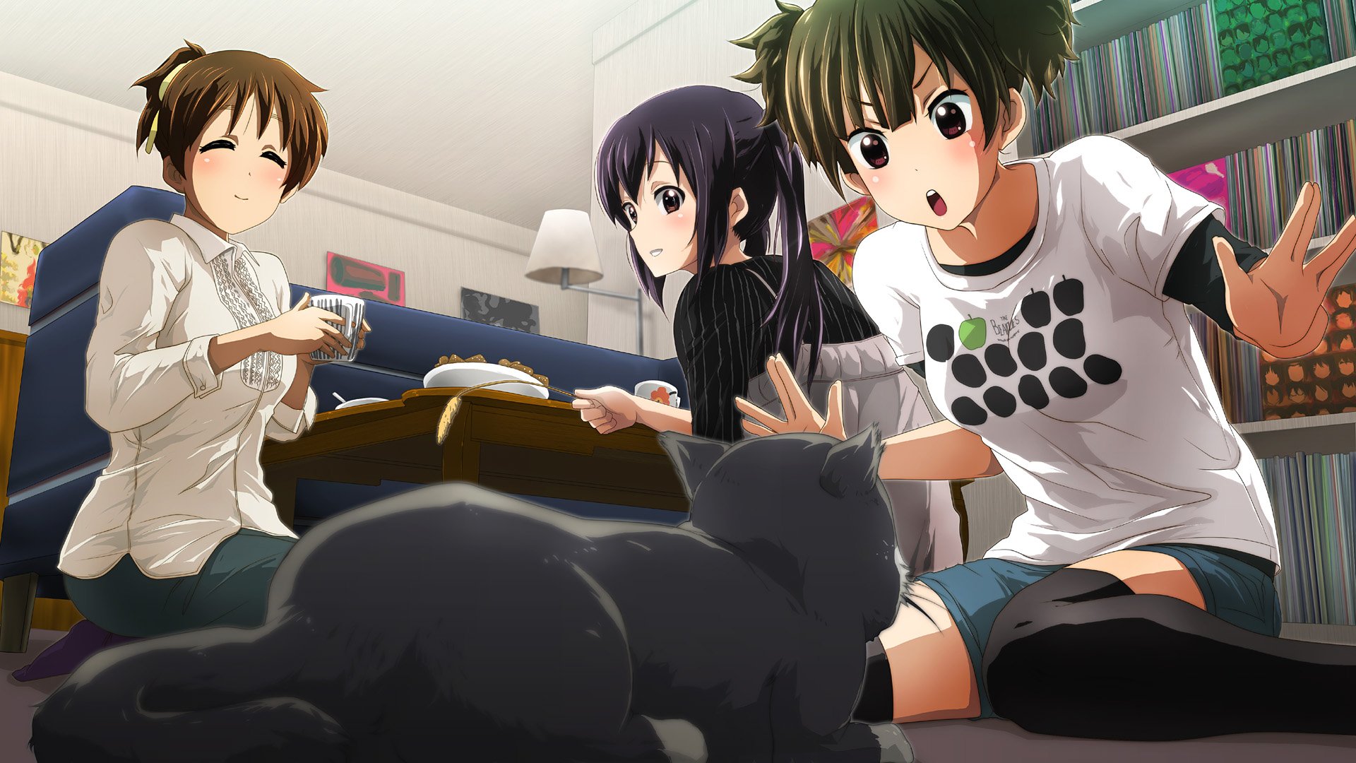 Download Jun Suzuki Ui Hirasawa Azusa Nakano Anime K-ON! Art