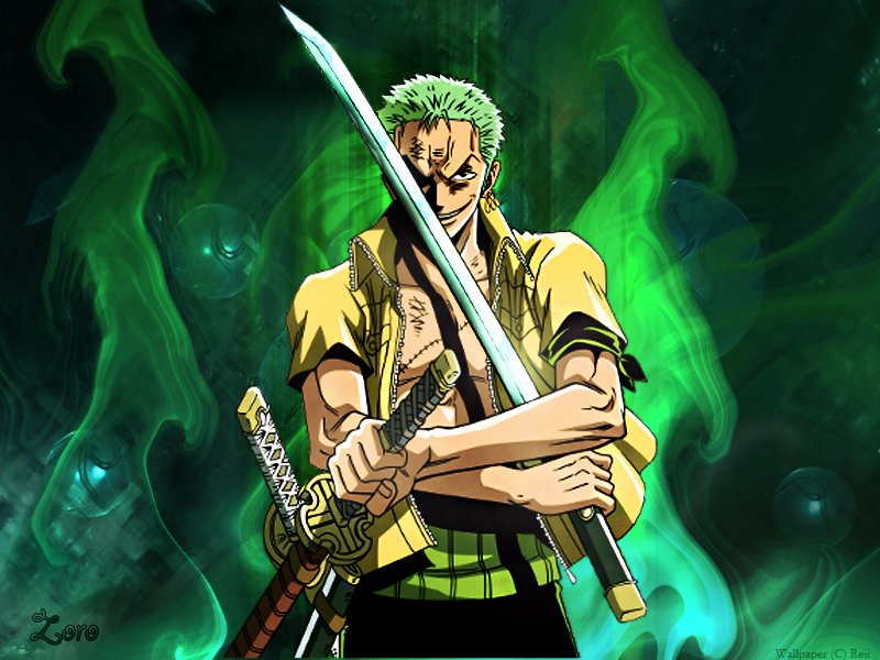 Zoro's anger