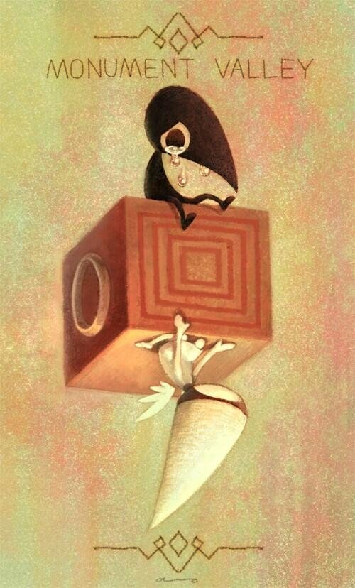 Download Video Game Monument Valley Art