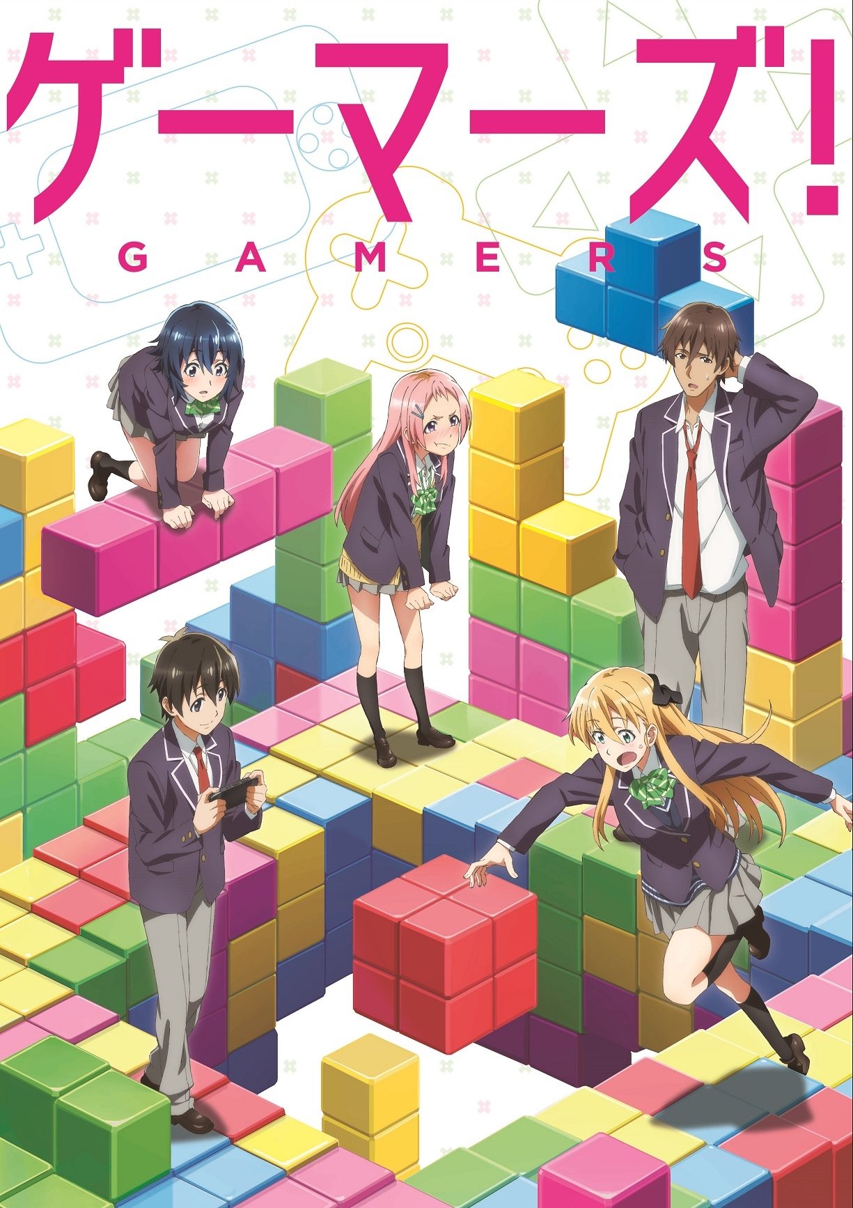 Download Tasuku Uehara Aguri (Gamers!) Chiaki Hoshinomori Keita Amano Karen Tendou Anime Gamer Art