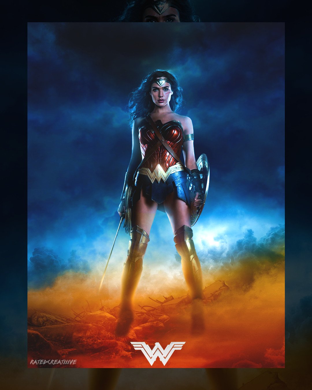 Download Movie Wonder Woman Art