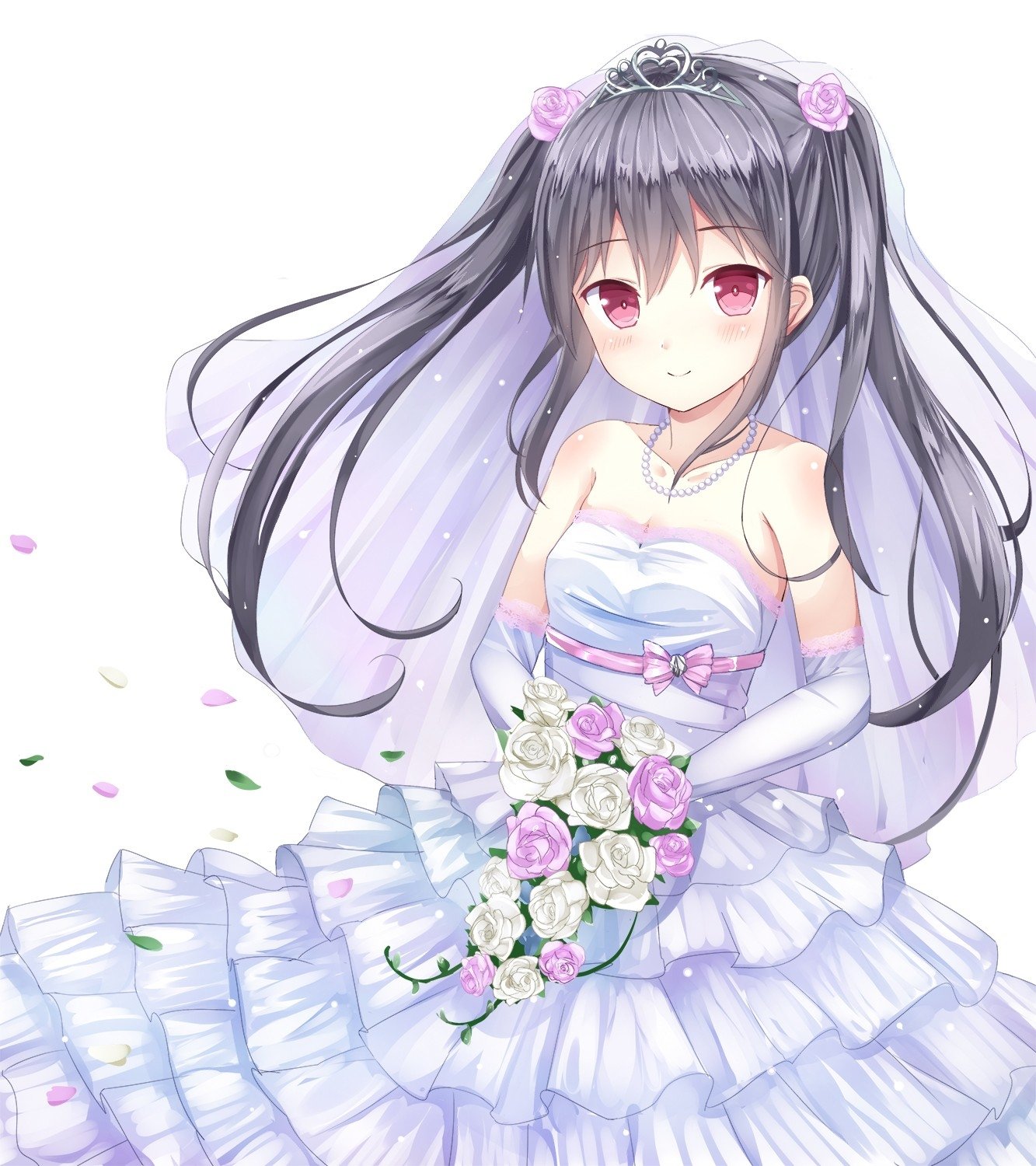 Download Wedding Dress Anime Original Art
