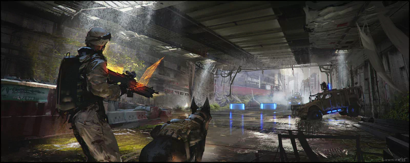 Jeep dog soldier gun video game Call Of Duty: Black Ops III Image