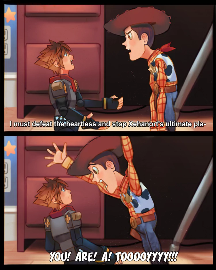 Toy Story Woody (Toy Story) Sora (Kingdom Hearts) video game Kingdom Hearts III Image
