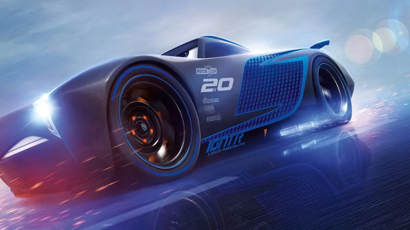 Jackson Storm movie Cars 3 Image