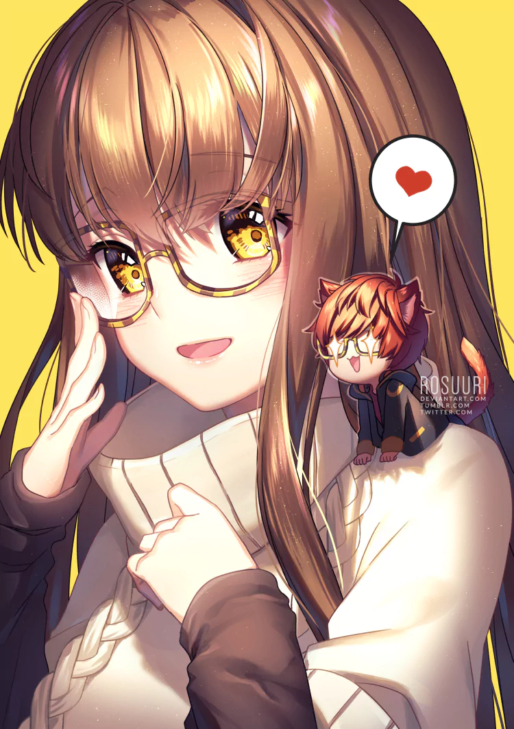 Saeyoung Choi MC (Mystic Messenger) Anime Mystic Messenger Image