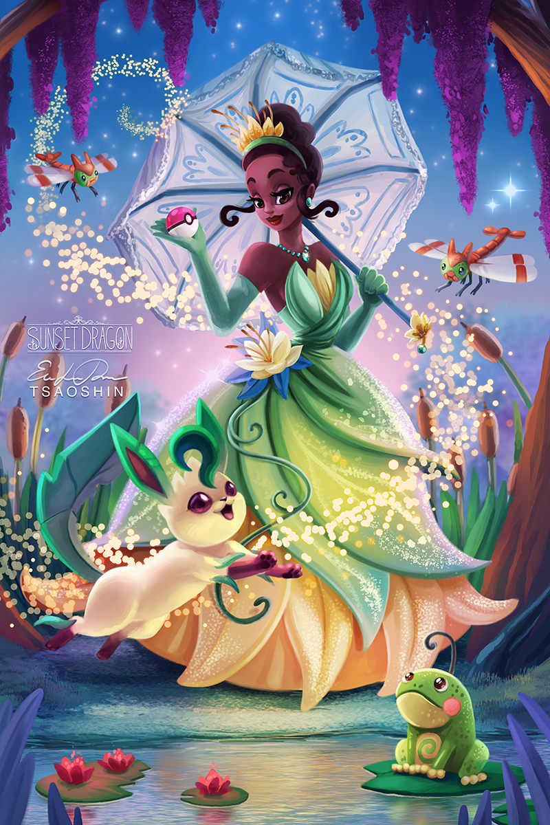 The Princess And The Leafeon by Eric Proctor
