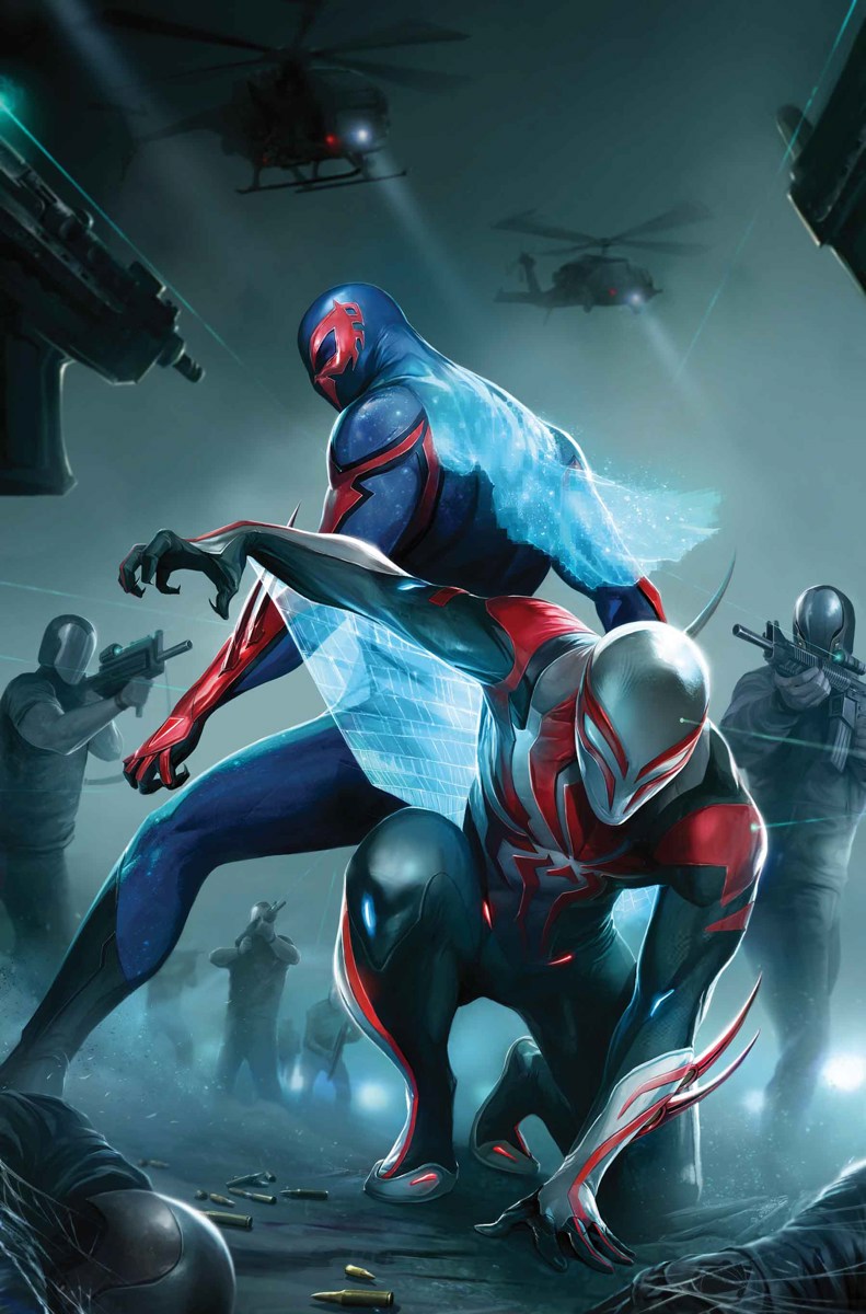 Spider-Man 2099 Art by Francesco Mattina