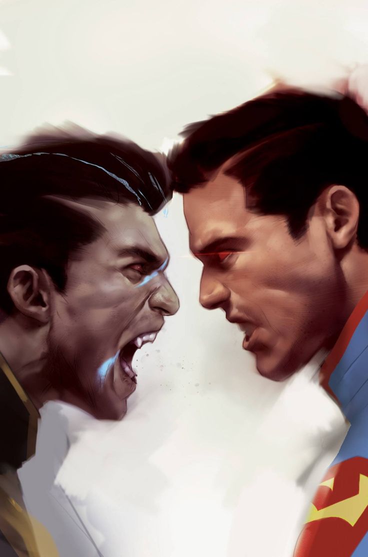 Lobo vs Superman New 52 by Ben Oliver