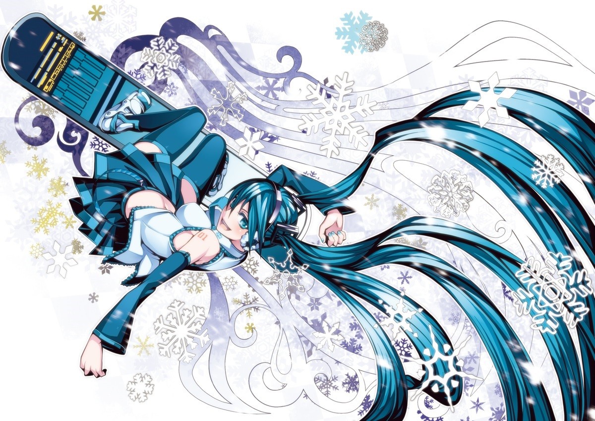 Hatsune miku rabbit hole art