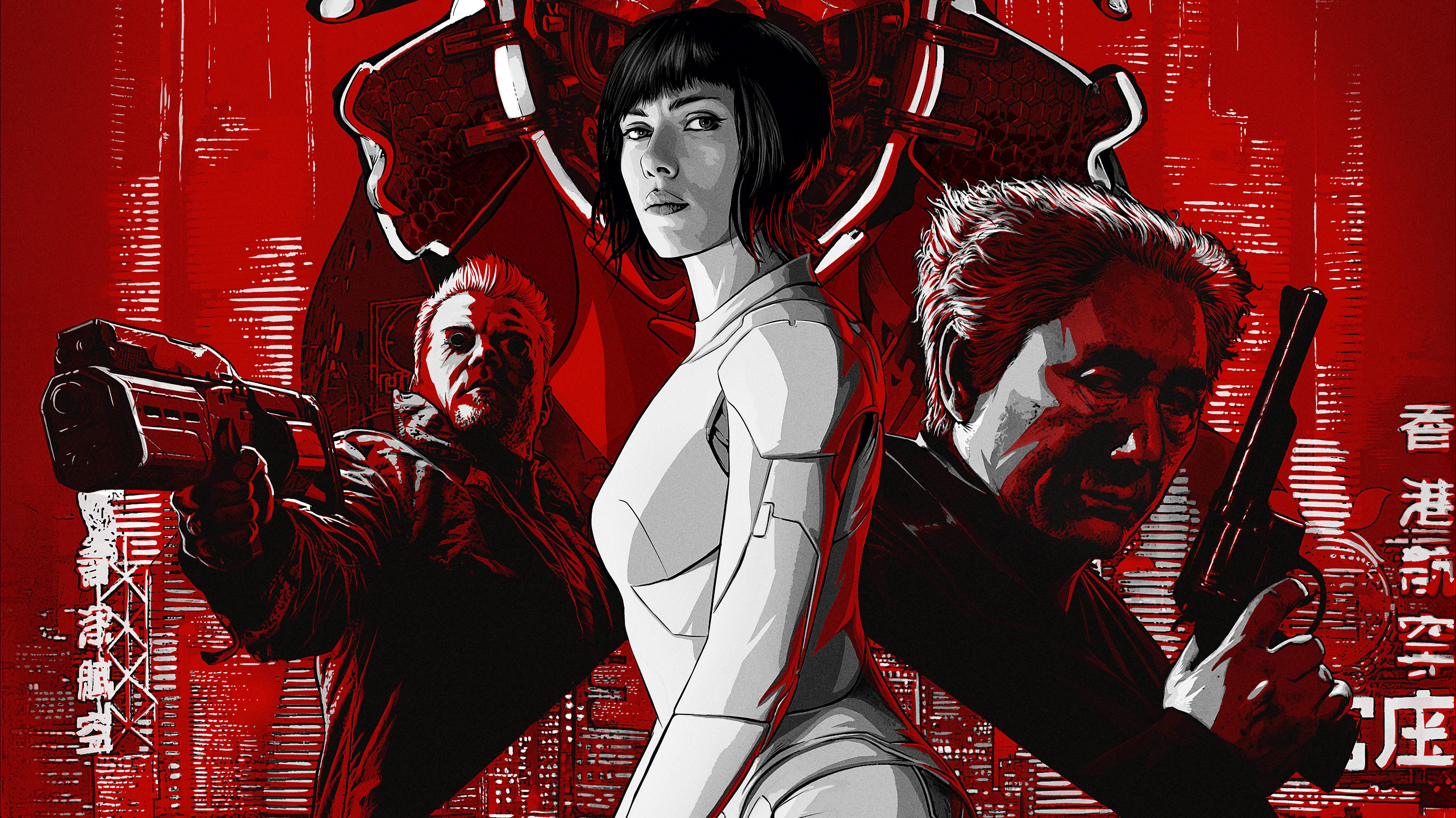 Ghost in the Shell (2017) Art