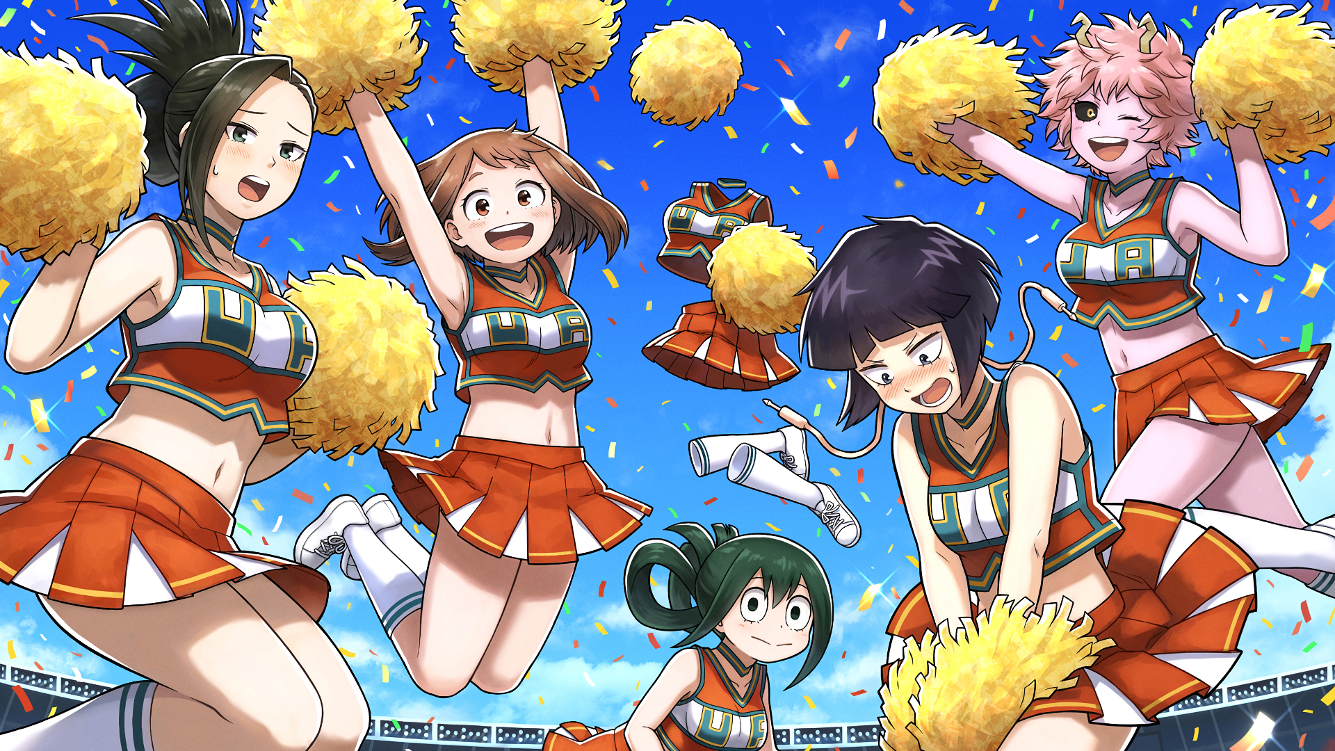 View, Download, Rate, and Comment on this My Hero Academia Cheerleader.