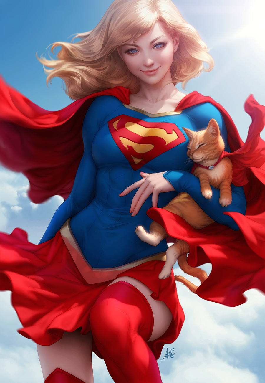 Supergirl Art by Stanley Lau