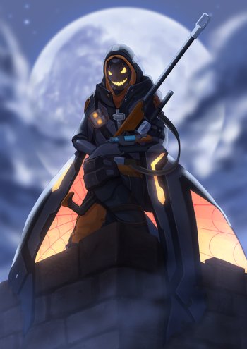 11 Ana (Overwatch) Art