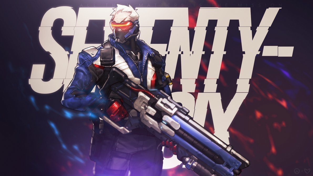 Download Soldier: 76 (Overwatch) Video Game Overwatch Art