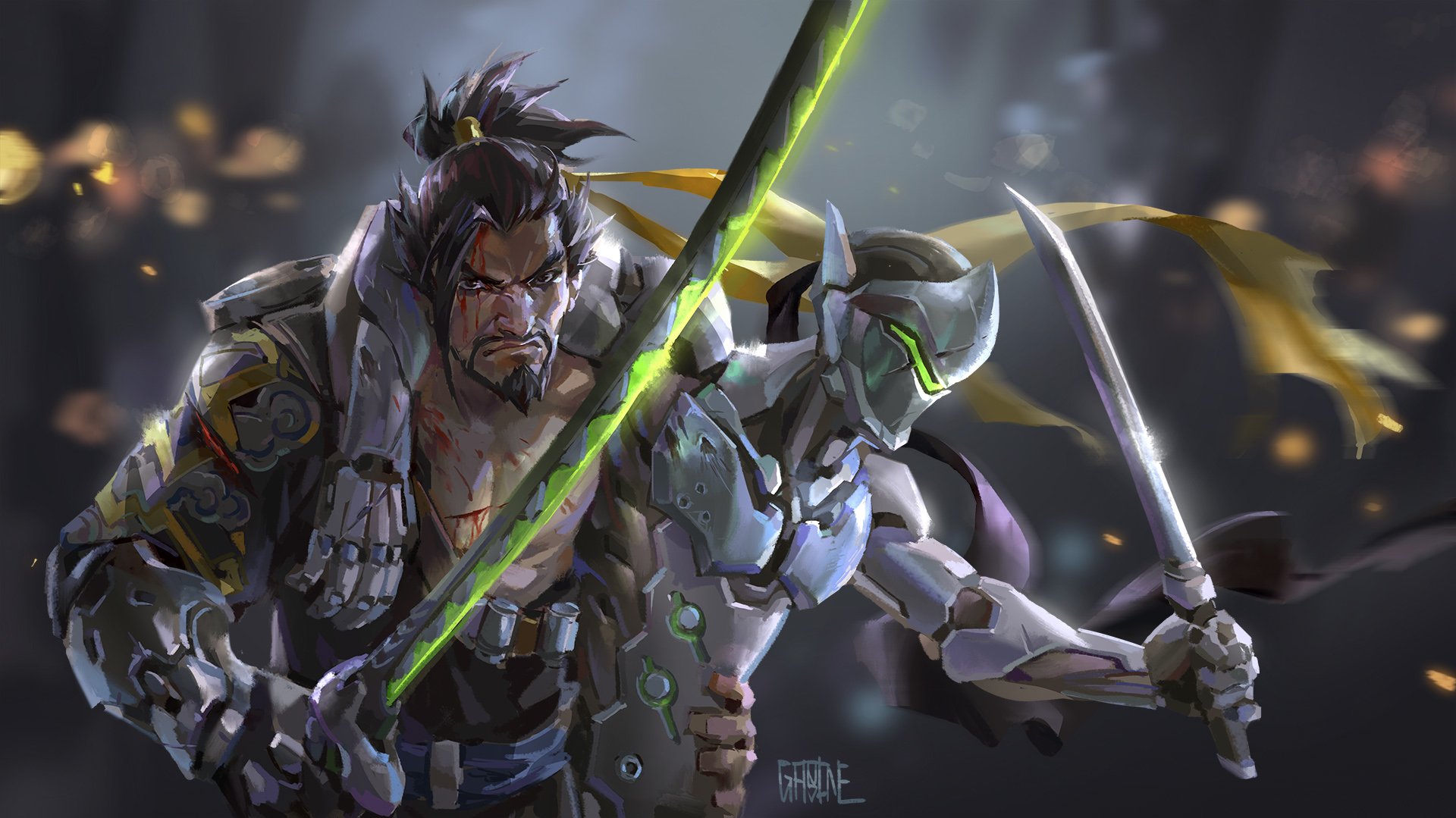 特撮 Hanzo and Genji OVERWATCH Together Amazon.com: Hasbro Toys Overwatch Ultimates Series Hanzo and