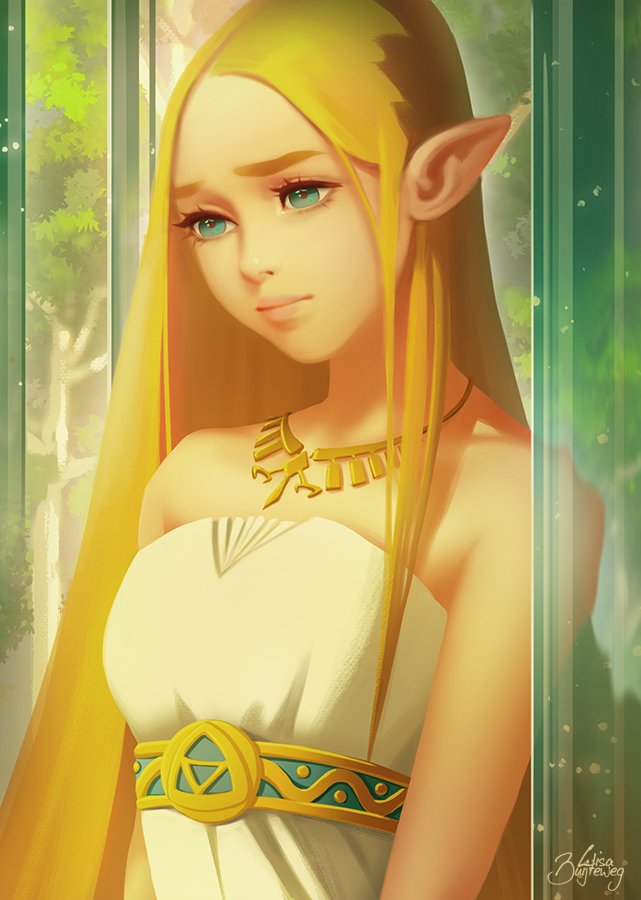 Download Princess Zelda Video Game The Legend Of Zelda: Breath Of The Wild Art