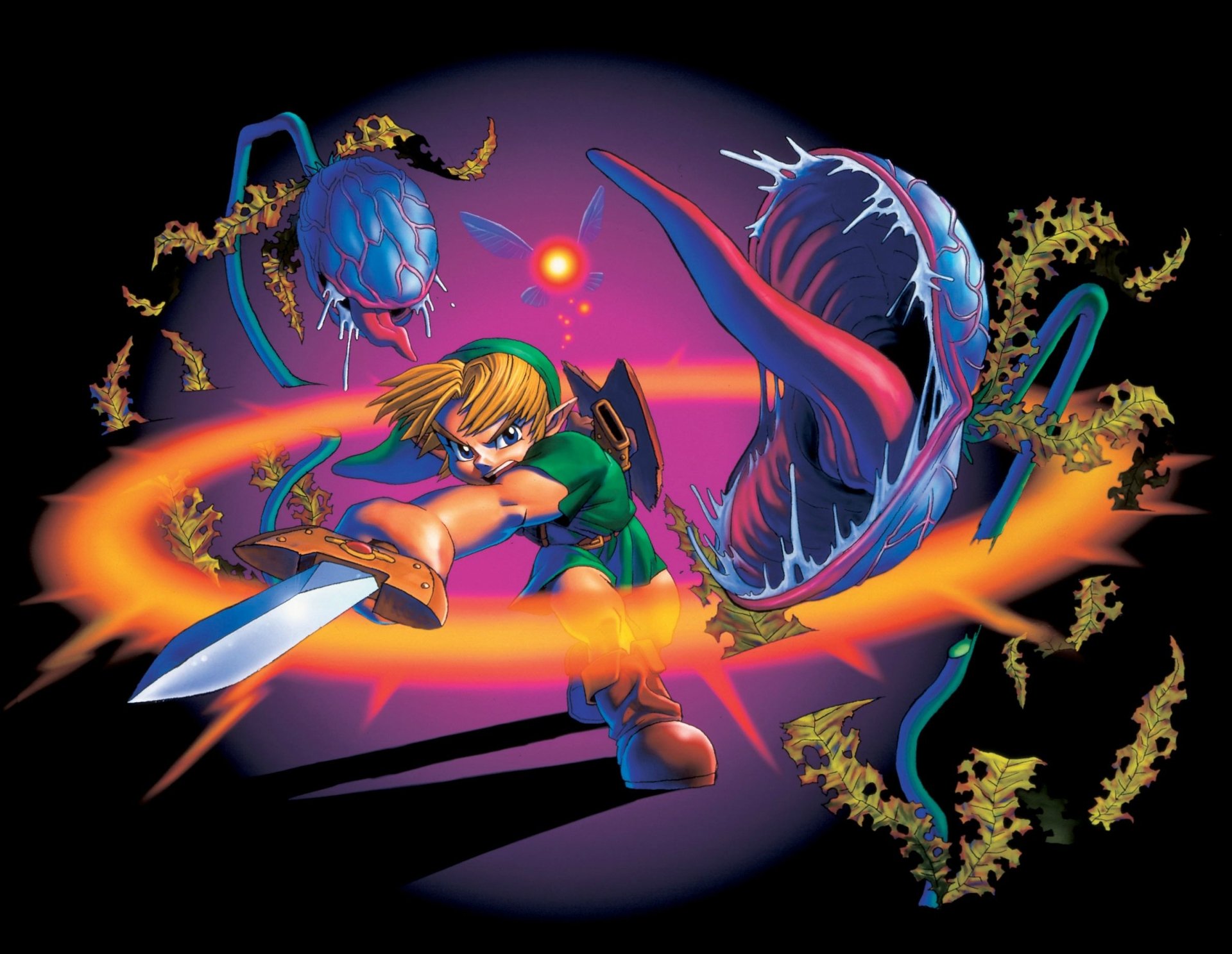 Video Game The Legend Of Zelda Ocarina Of Time Art