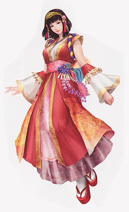 Download Okuni (Samurai Warriors) Video Game Samurai Warriors 2 Art