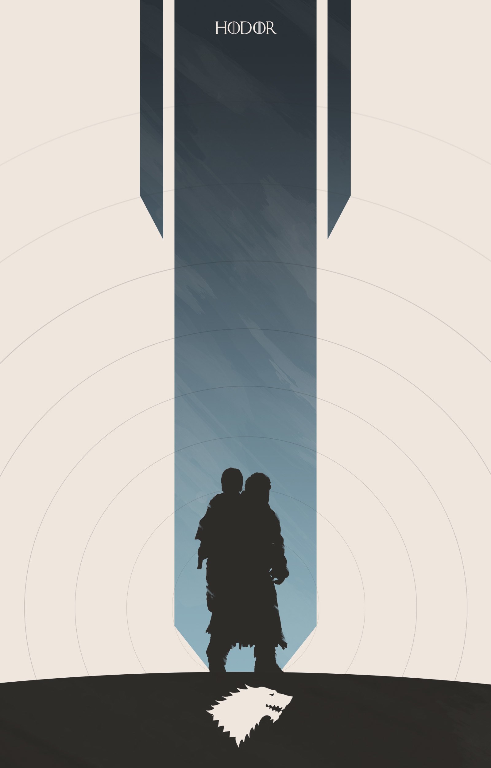 Download Bran Stark Hodor (Game Of Thrones) TV Show Game Of Thrones Art