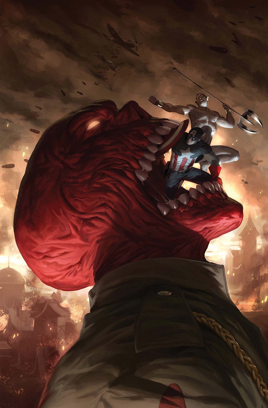 Download Red Skull (Marvel Comics) Namor The Sub-Mariner Captain America Comic Marvel Comics Art