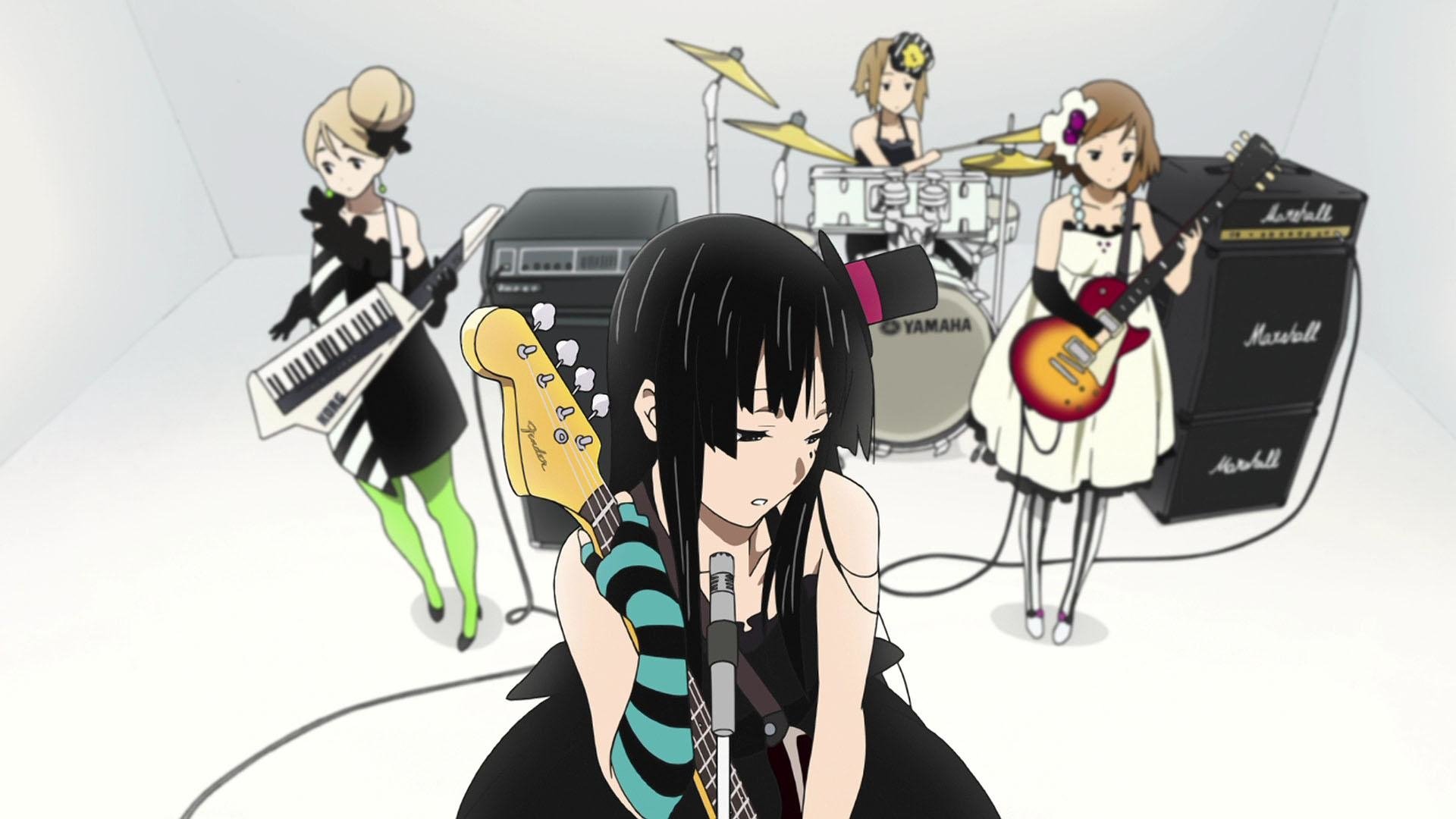 Download Tsumugi Kotobuki Ritsu Tainaka Yui Hirasawa Mio Akiyama Girl Band Anime K-ON! Art