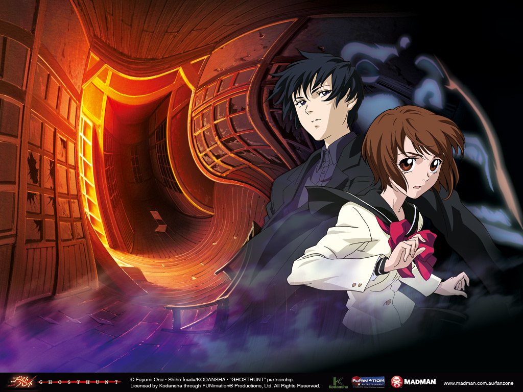 Download Mai Taniyama Kazuya Shibuya Anime Ghost Hunt Art