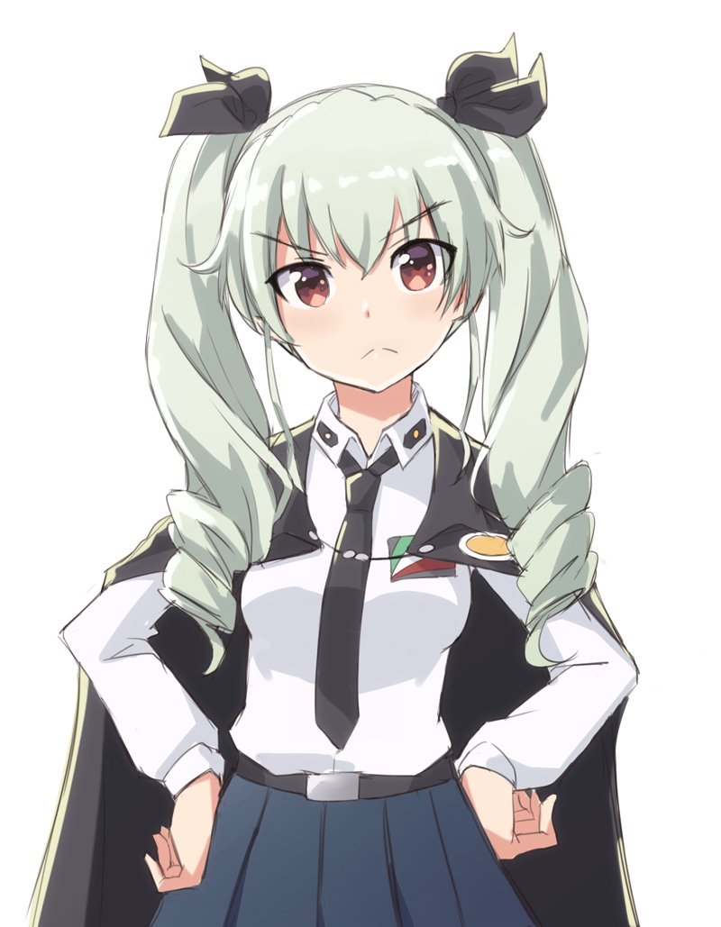 Download Anchovy (Girls Und Panzer) Anime Girls Und Panzer Art