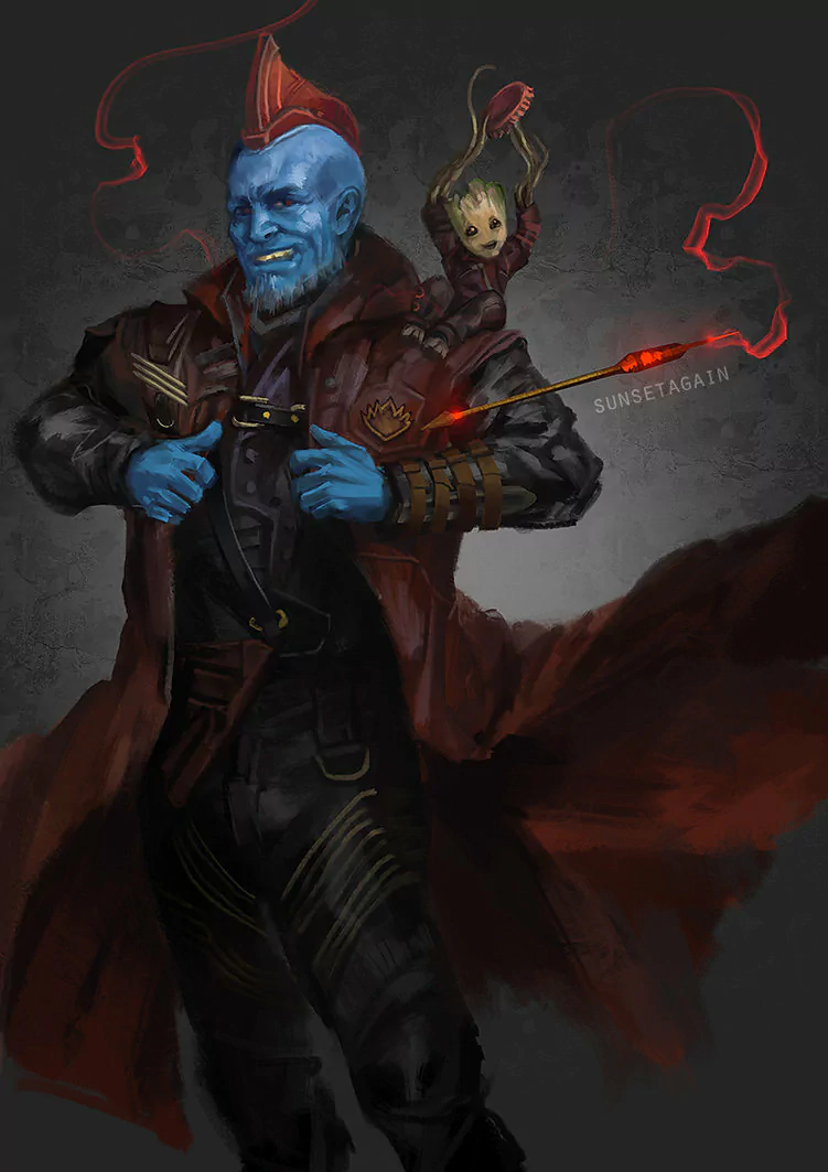  Yondu and Groot