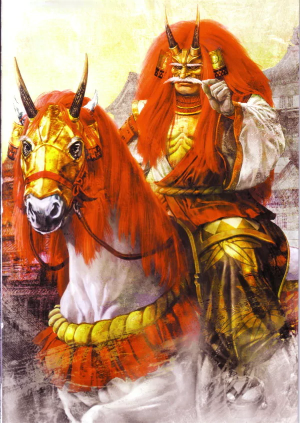 concept art Shingen Takeda video game Samurai Warriors 2 Image