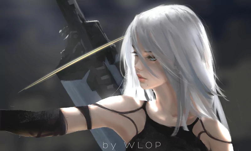 YoRHa Type A No.2 video game NieR: Automata Image