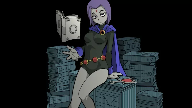 Raven (DC Comics) Comic Teen Titans Image