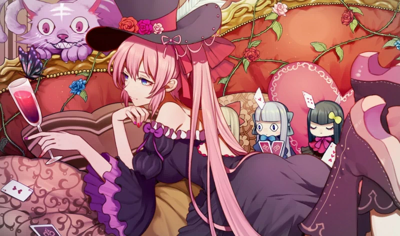 pink hair Anime Original Image