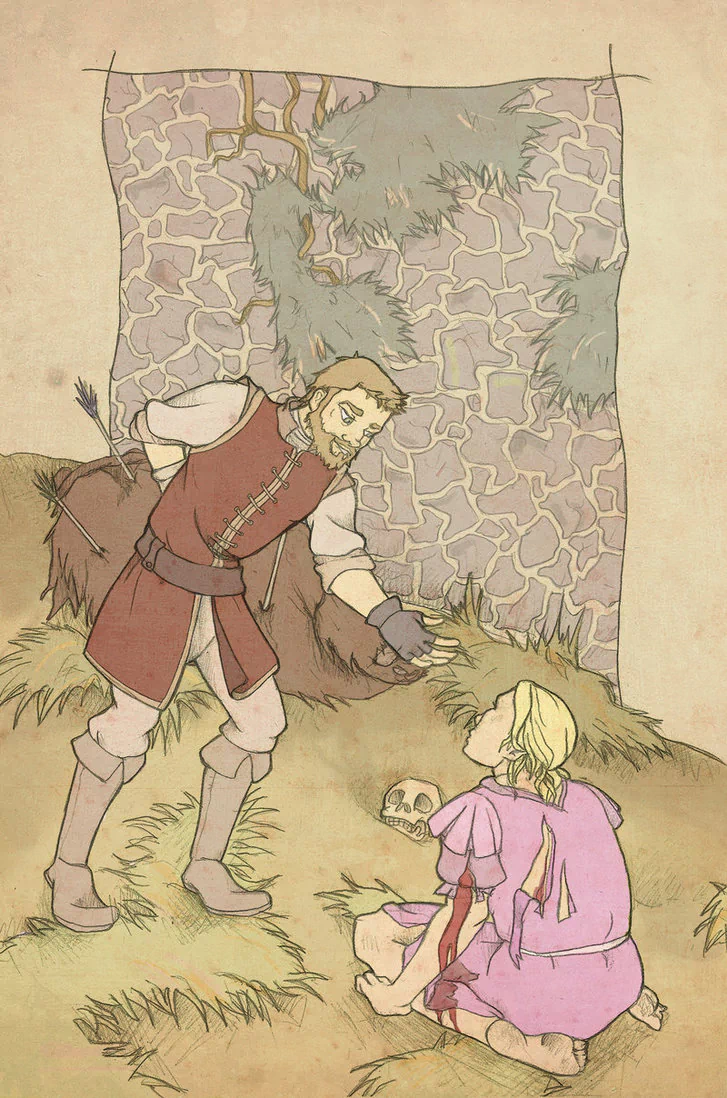  A Song of Ice and Fire - Jaime and Brienne by Mustamirri