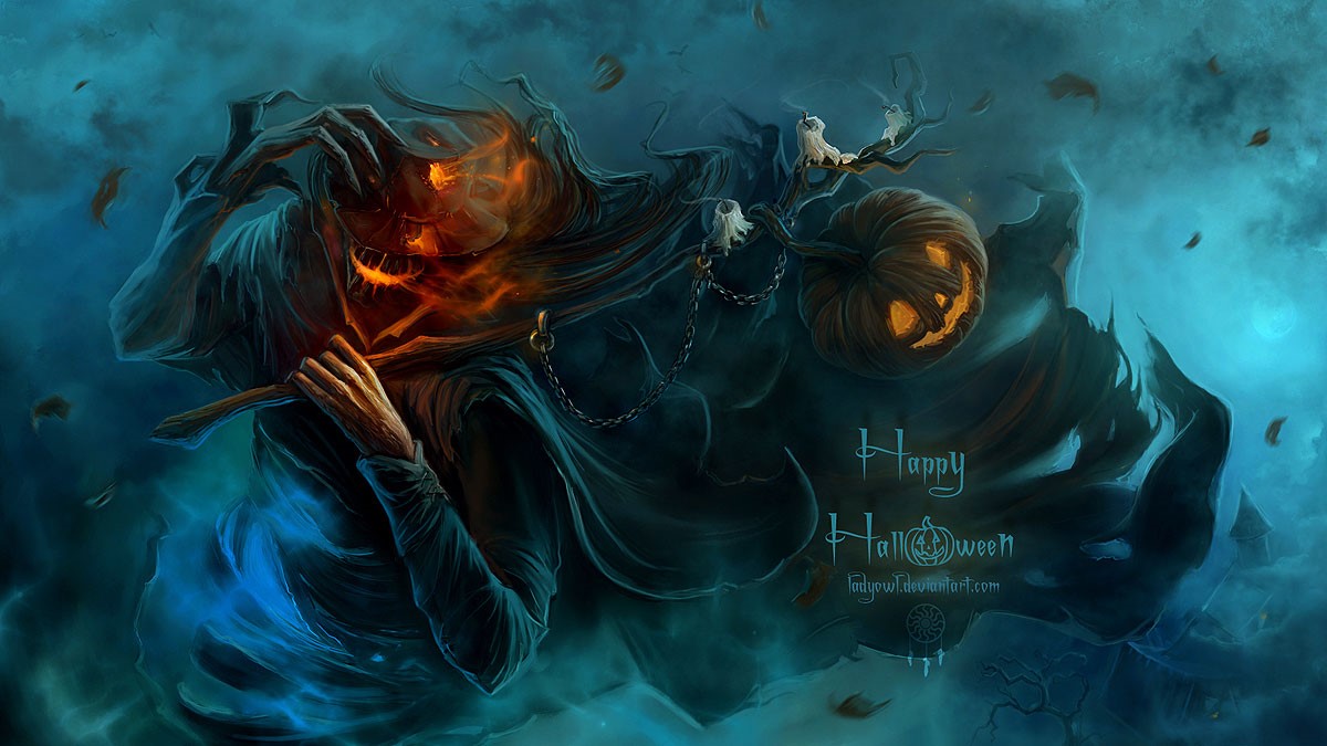 Halloween Art by BettyElgyn