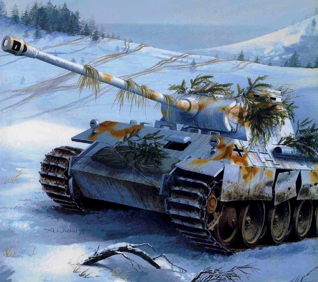 Panther Tank Art