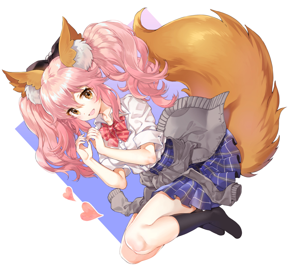 Either Caster (Fate/Extra) or Tamamo no Mae (Fate/Grand Order) by 塩soda