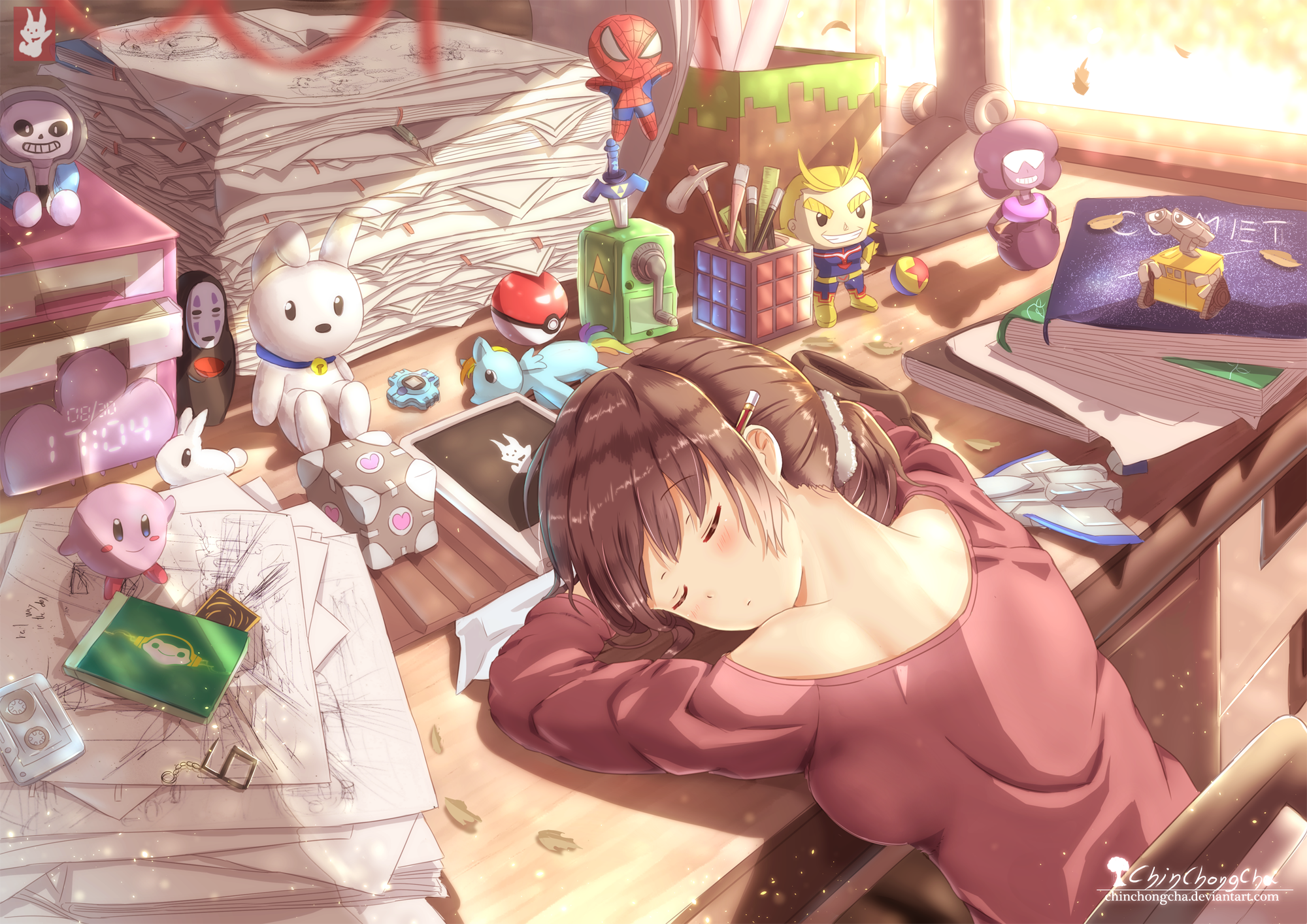 Sleeping in the Midst of Icons by chinchongcha