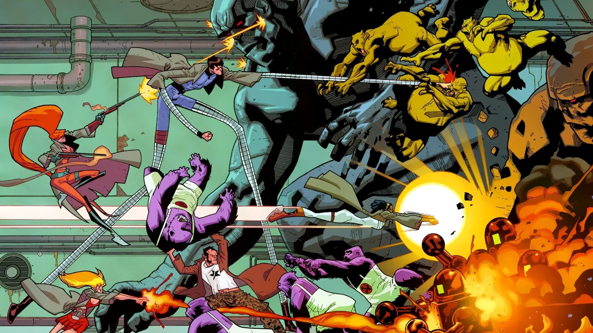 Download Comic Nextwave Art