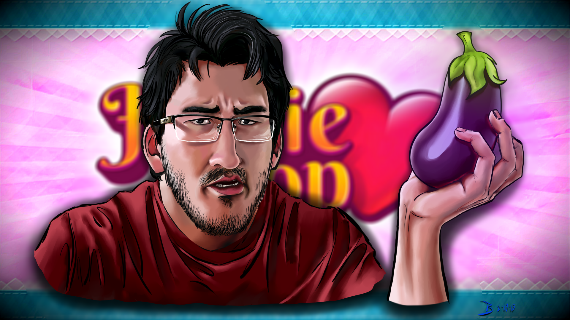 Download Huniepop Eggplant Technology Markiplier Art