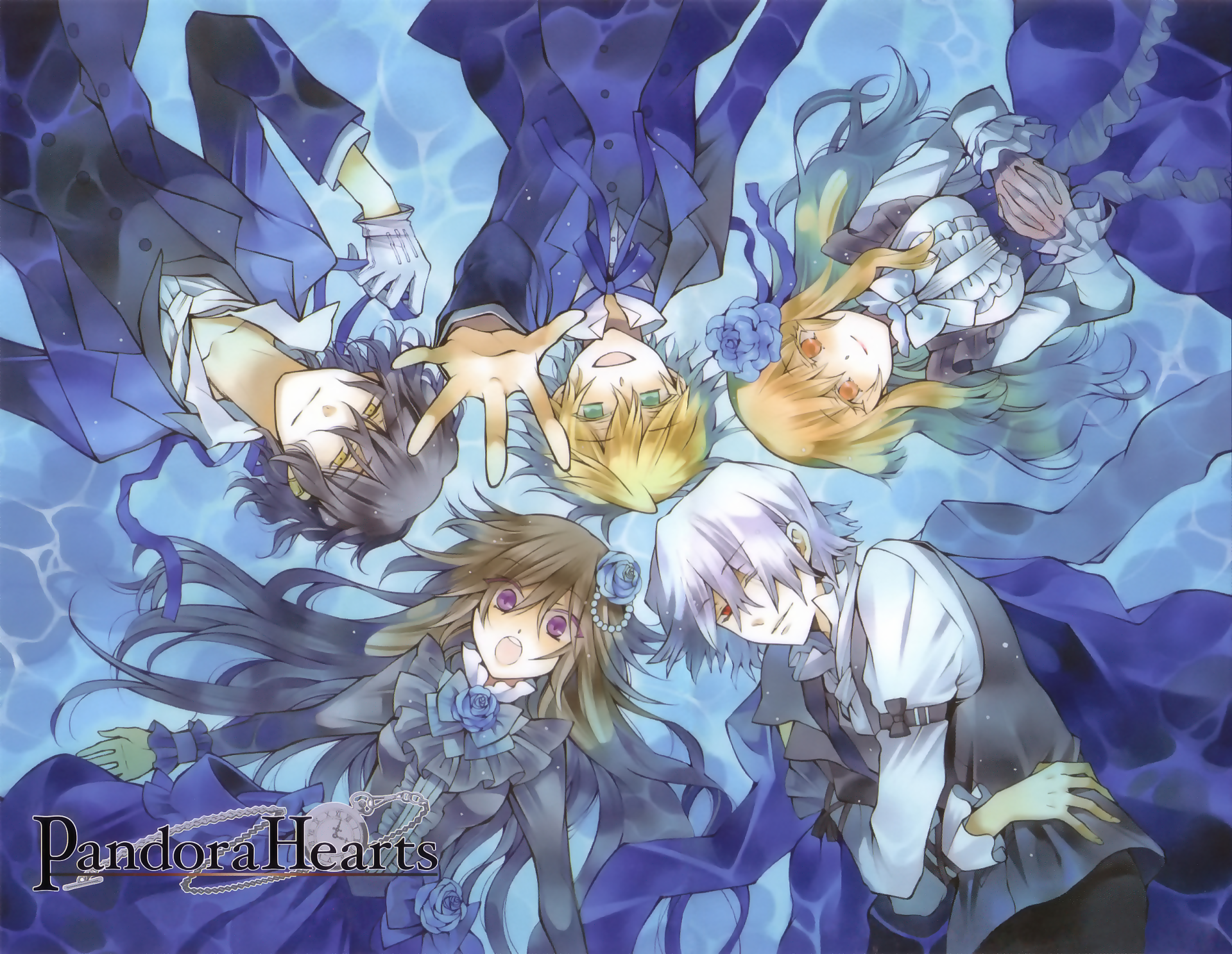 Download Gilbert Nightray Oz Vessalius Xerxes Break Sharon Rainsworth Alice Baskerville Anime Pandora Hearts Art