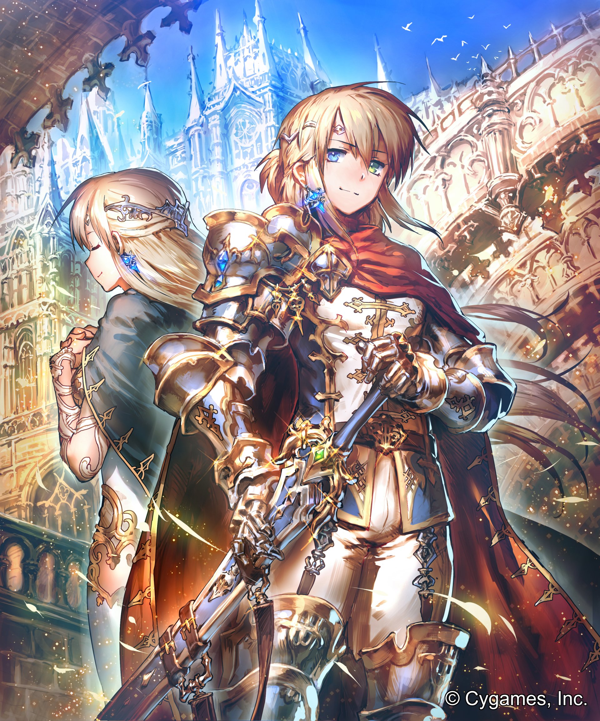 Download Sword Knight Castle Natasha (Rage Of Bahamut) Mary (Rage Of Bahamut) Video Game Rage Of Bahamut Art