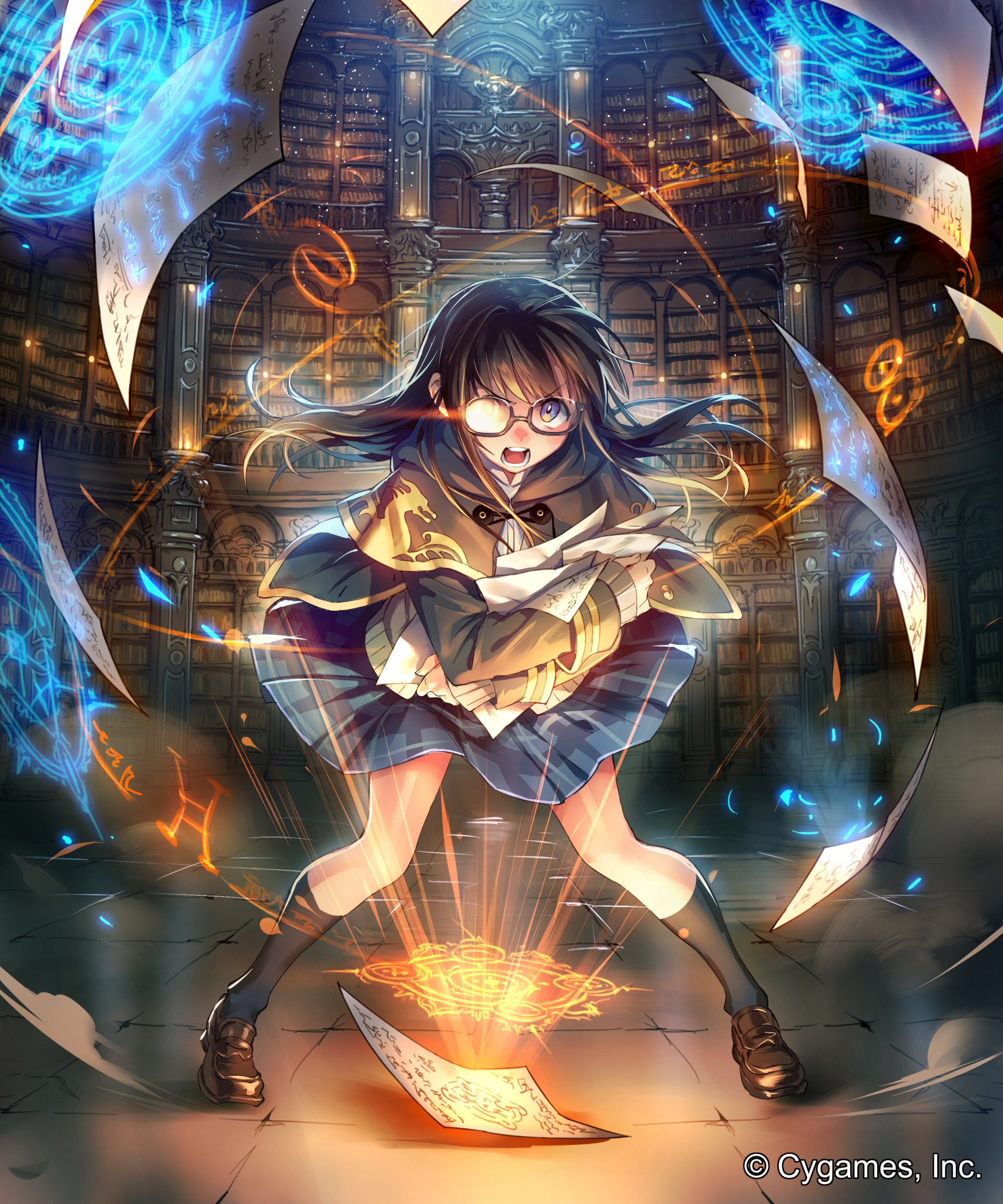 Download Library Glasses Spell Tiko (Rage Of Bahamut) Video Game Rage Of Bahamut Art