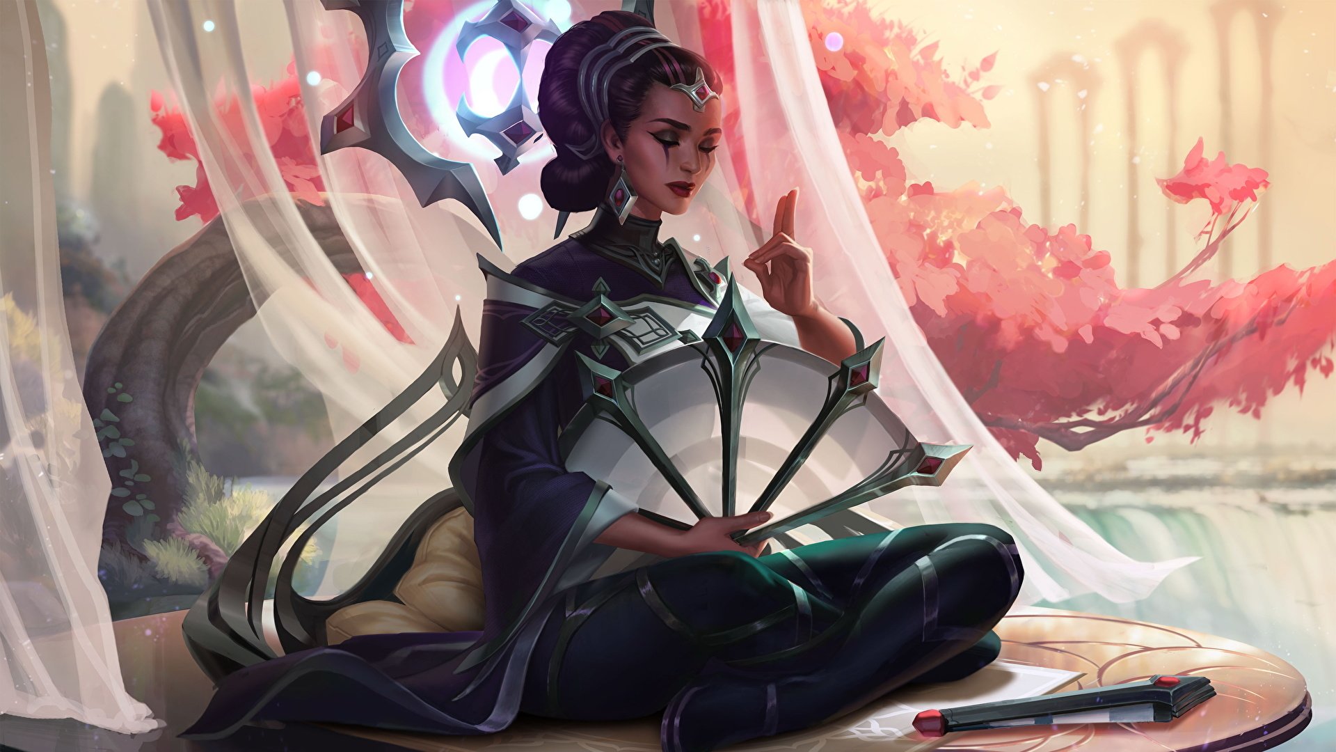 Download Karma (League Of Legends) Video Game League Of Legends Art