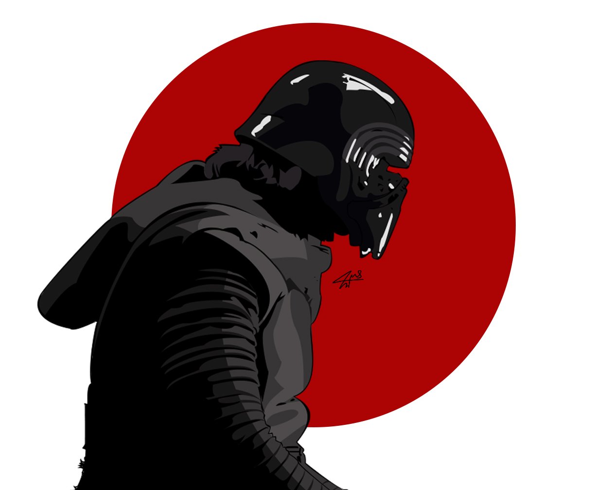 starwars the last jedi by salaheddineSE