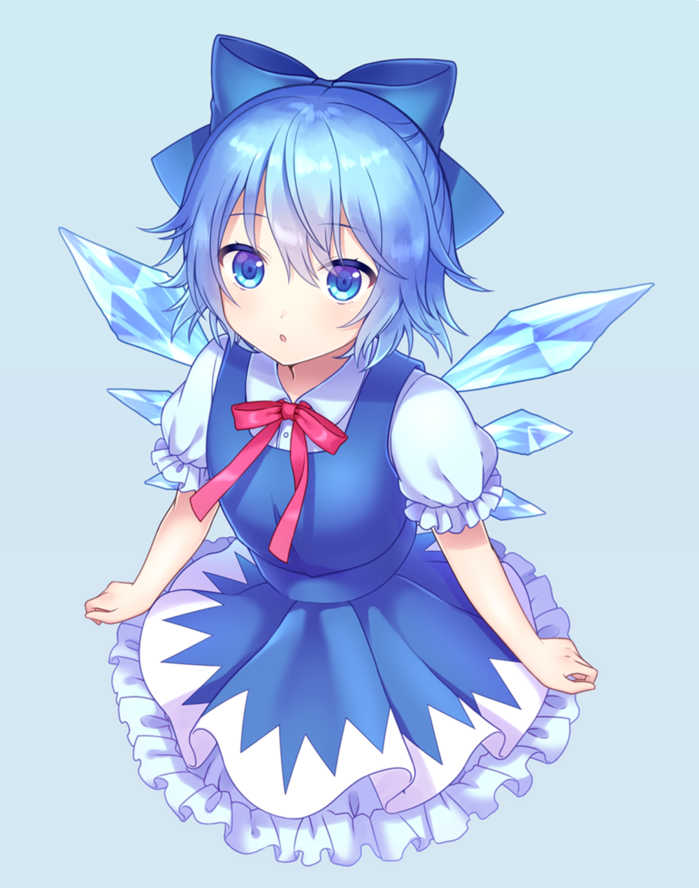 Cirno by a href="https://alphacoders.com/author/view/32038"や ま ゆ/...