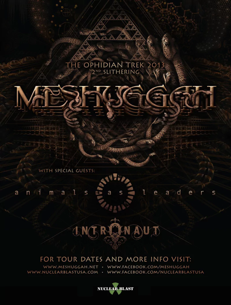 heavy metal death metal music Meshuggah Image