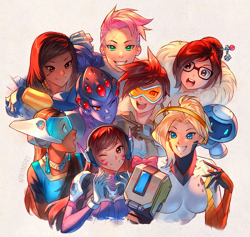  Some of The Overwatch Gang? by Nana Nakano