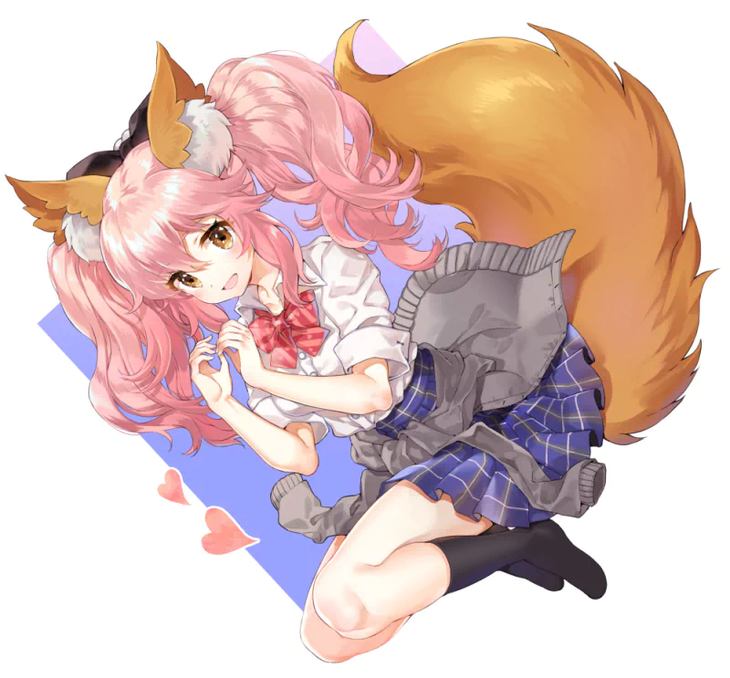  Either Caster (Fate/Extra) or Tamamo no Mae (Fate/Grand Order) by 塩soda