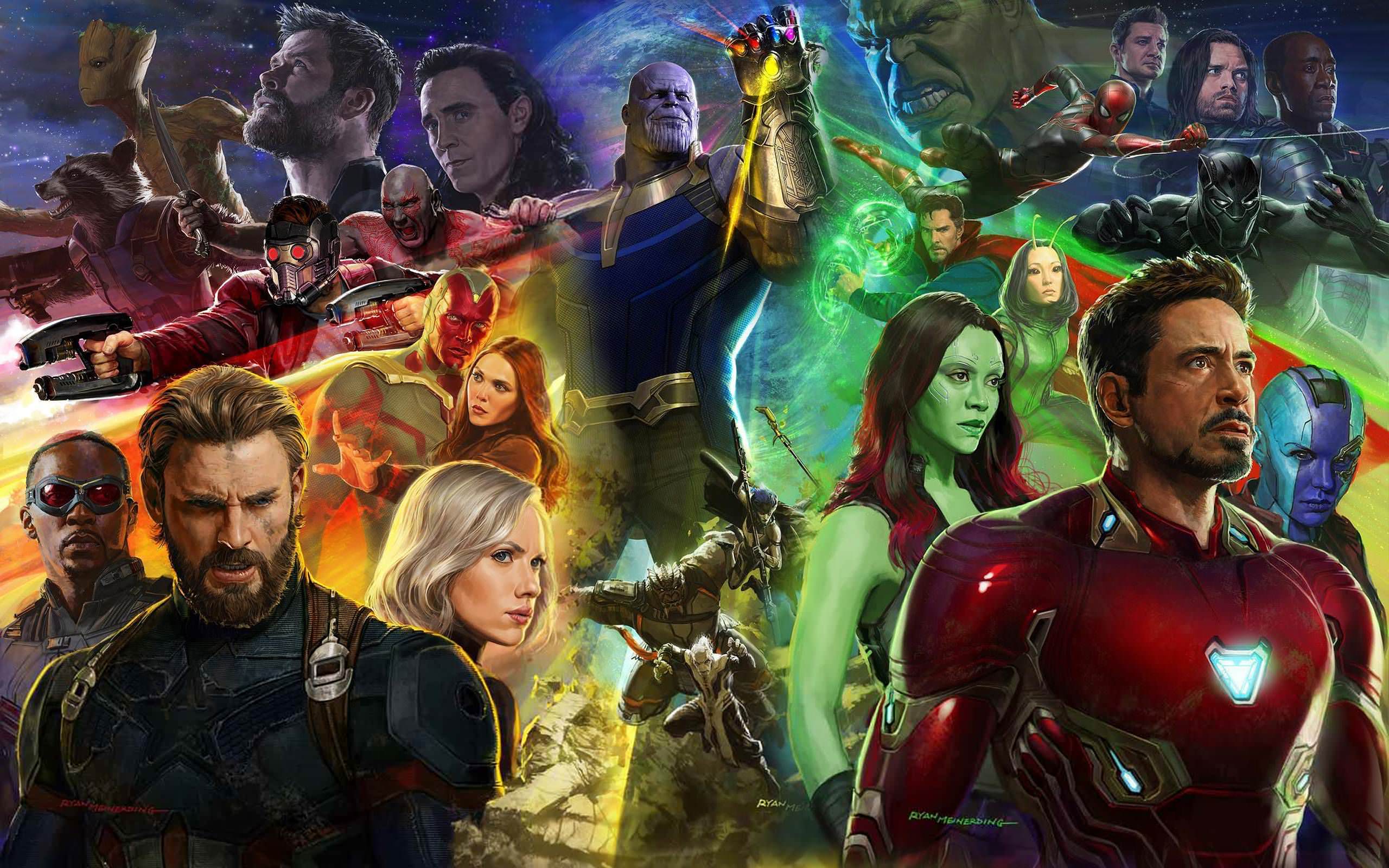 Avengers: Infinity War Art